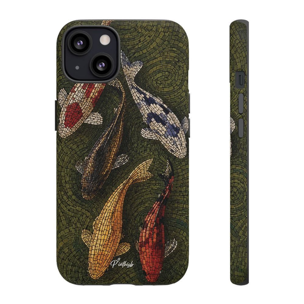 Fish Pond Tough Phone Case