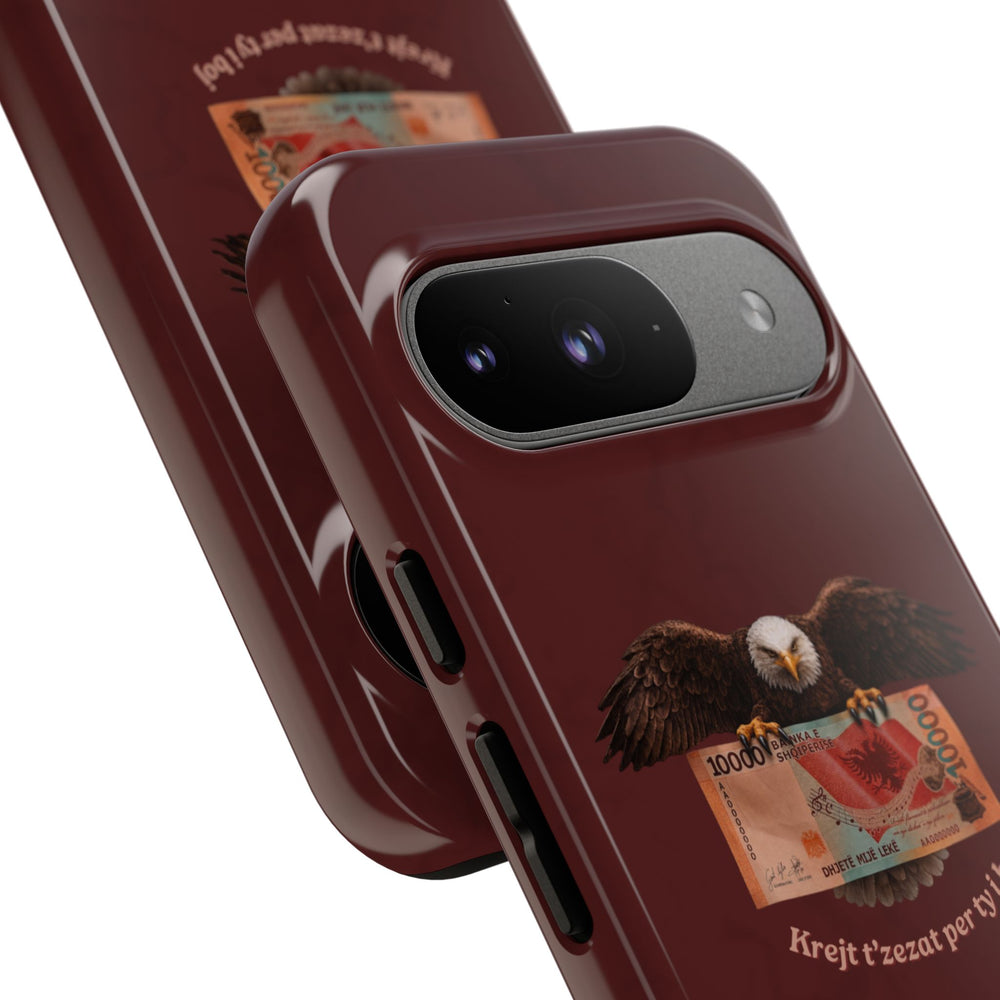 "Krejt t'zezat për ty i boj" Albanian Tough Phone Case