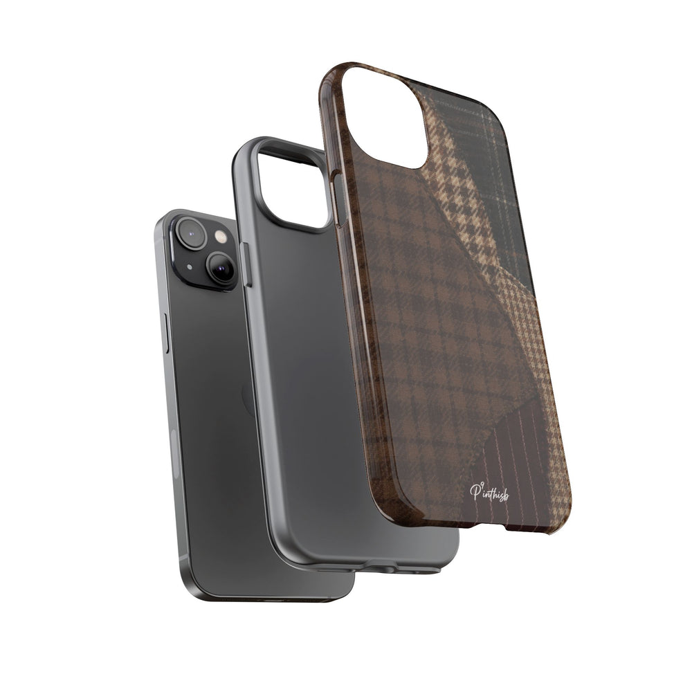 Rustic Brown Retro Tough Case