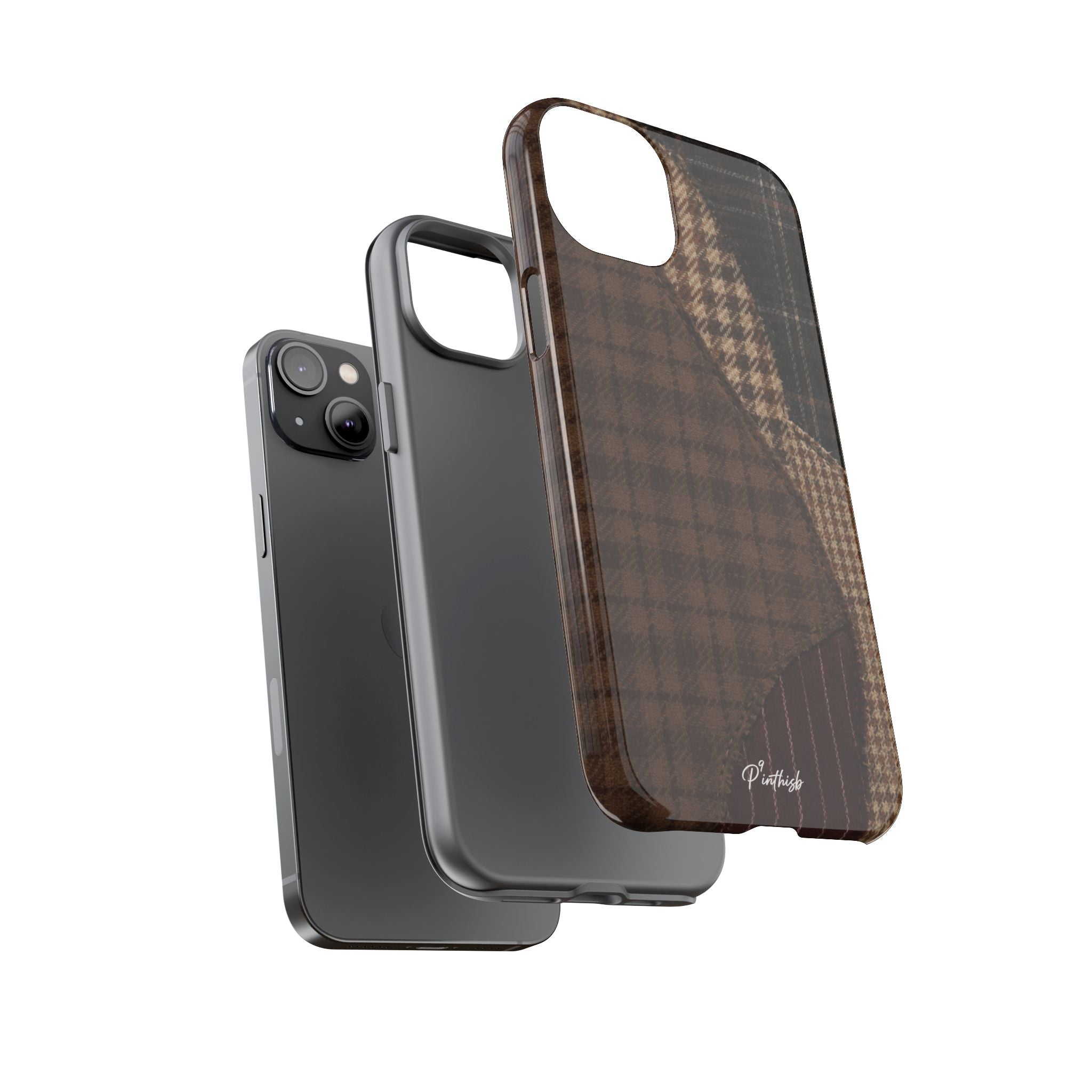 Rustic Brown Retro Tough Case