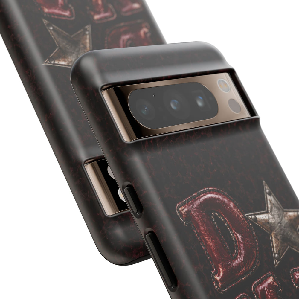 Geometric Blue Diamond Tough Phone Case