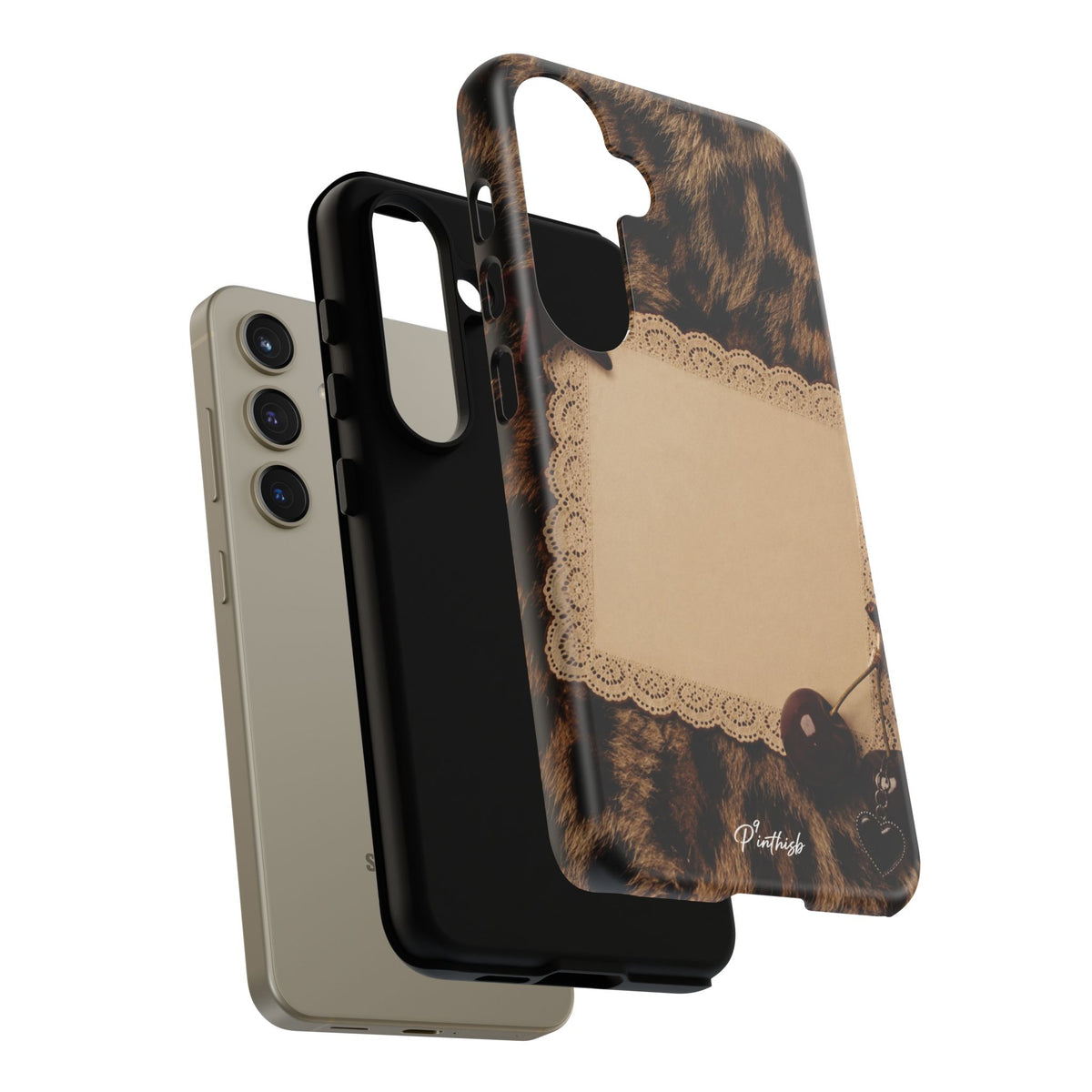 Personalized Leopard Lace Phone Case