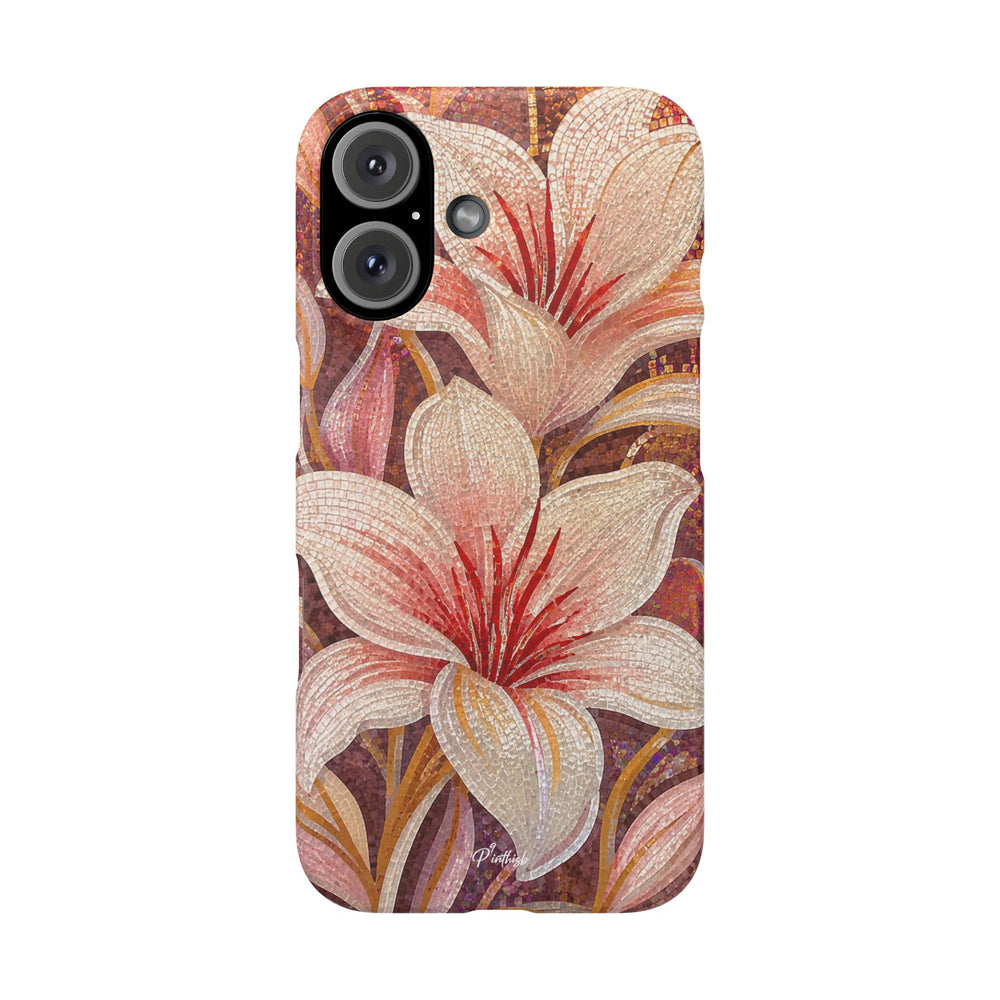 Floral Lily Snap Case