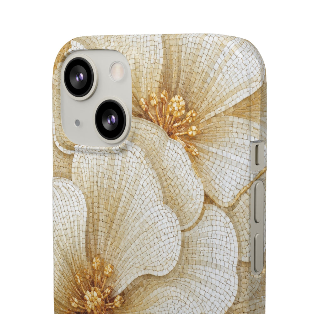 Floral Gold Bloom Snap Case