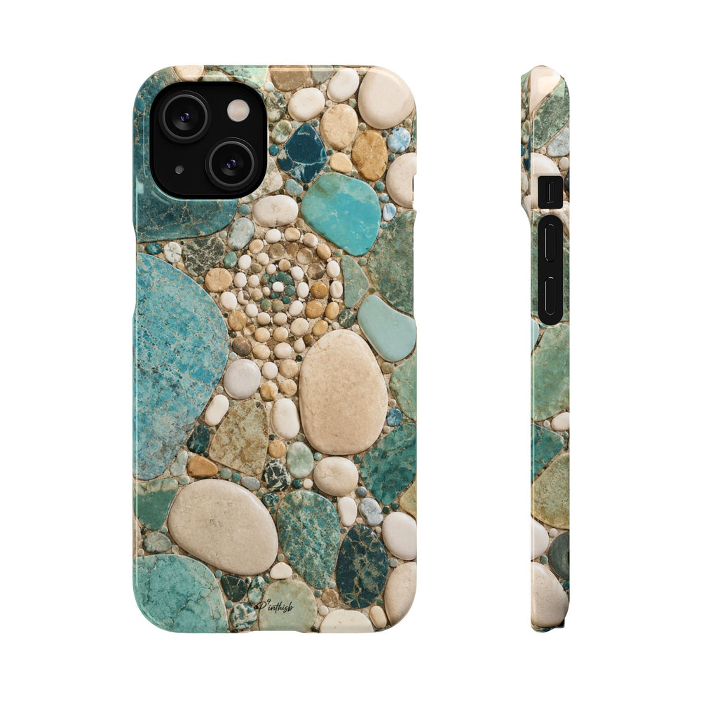 Sea Glass Mosaic Snap Case