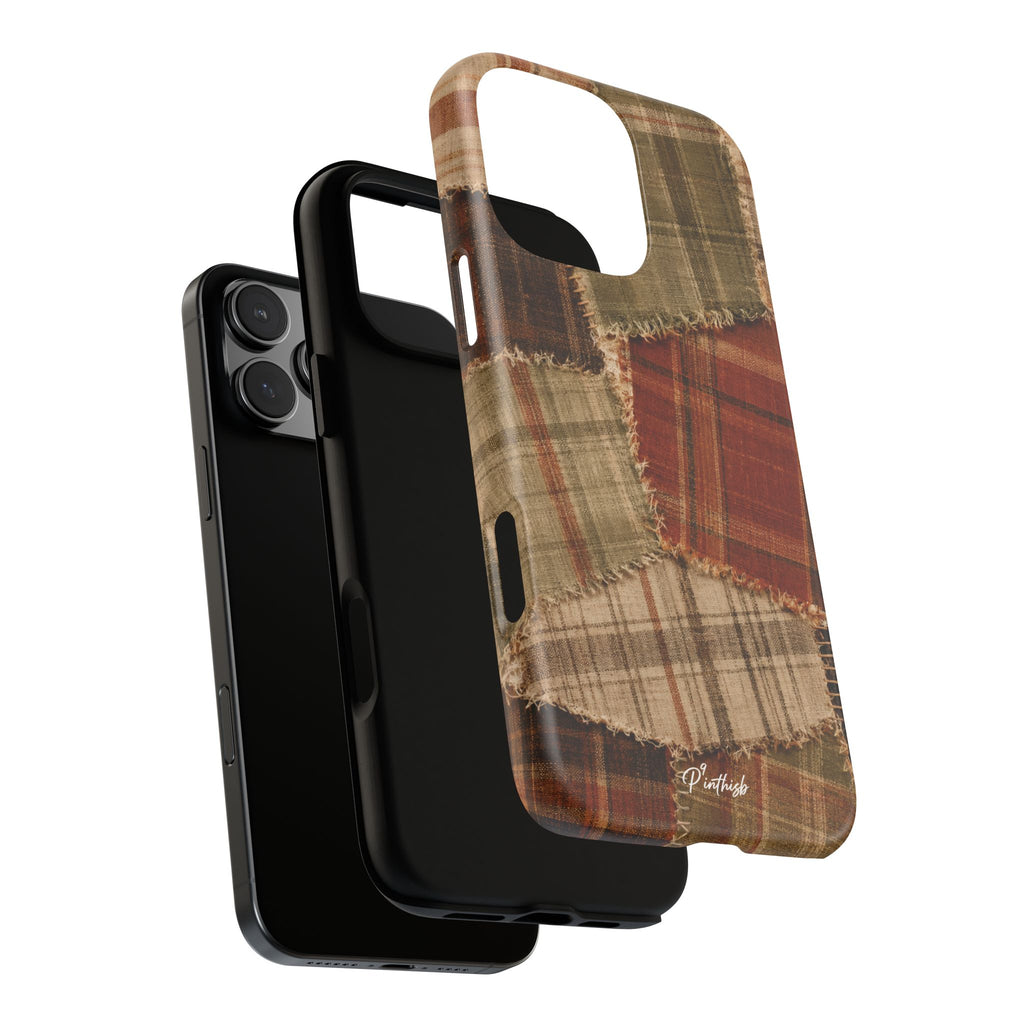 Rustic Fall Patchwork Tough Case