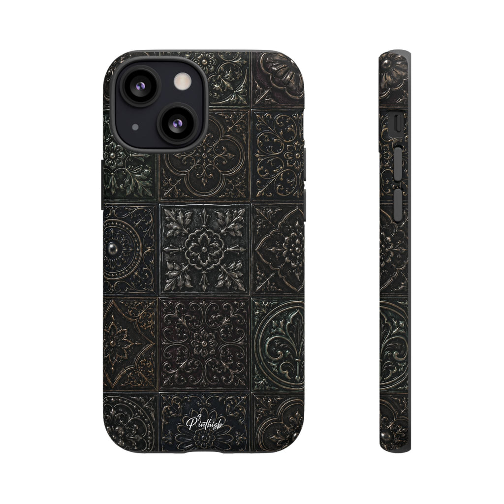 Mosaic Pattern Tough Phone Case