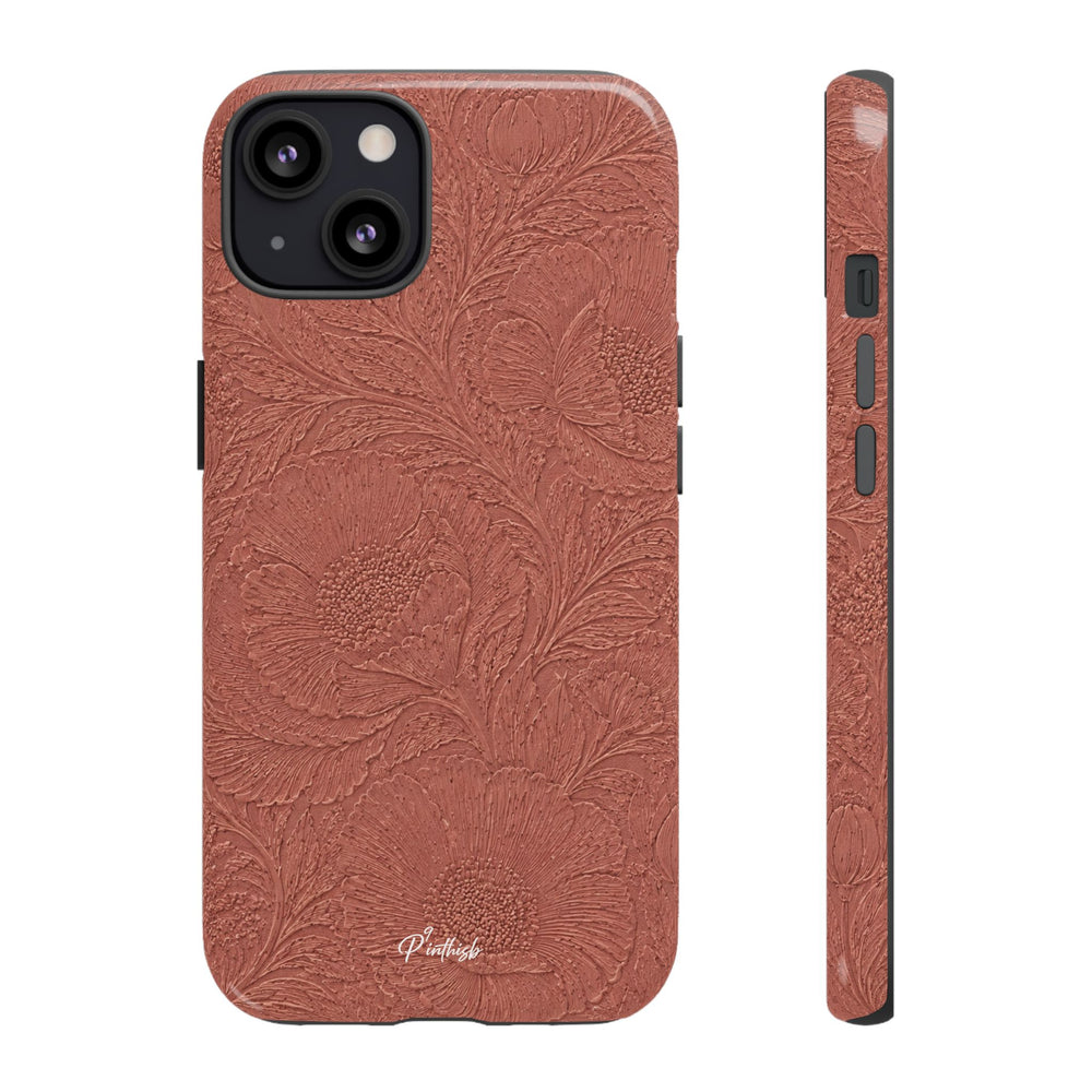 Embossed Floral Tough Case