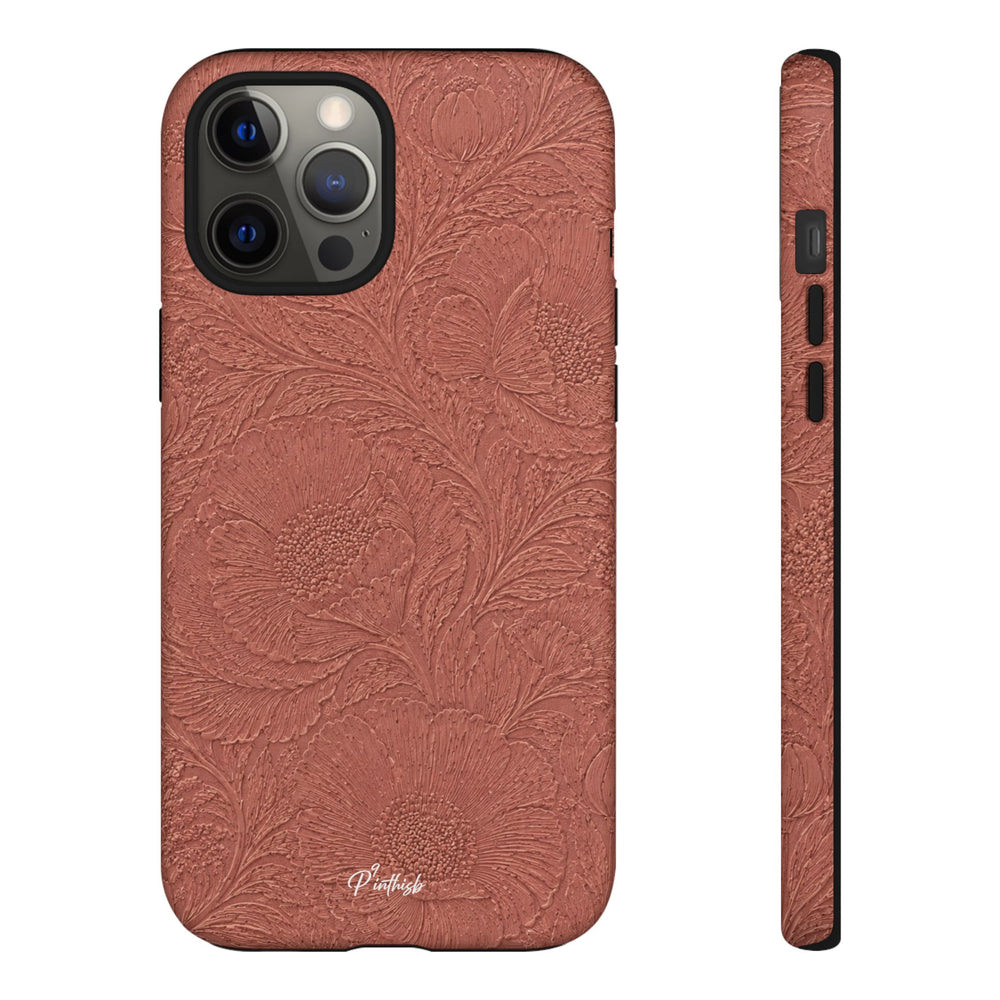 Embossed Floral Tough Case
