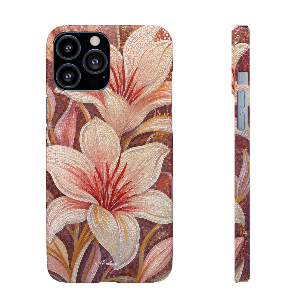 Floral Lily Snap Case