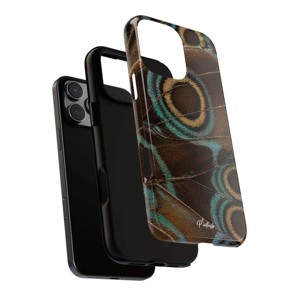 Peacock Feather Pattern Tough Case
