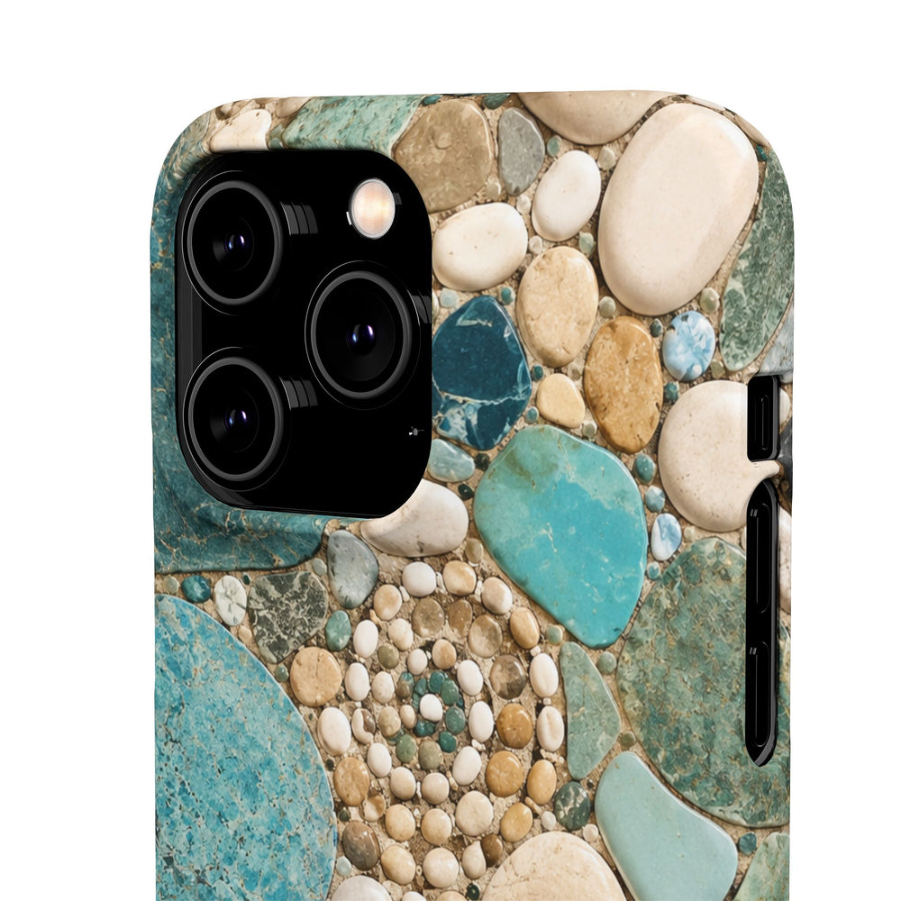 Sea Glass Mosaic Snap Case