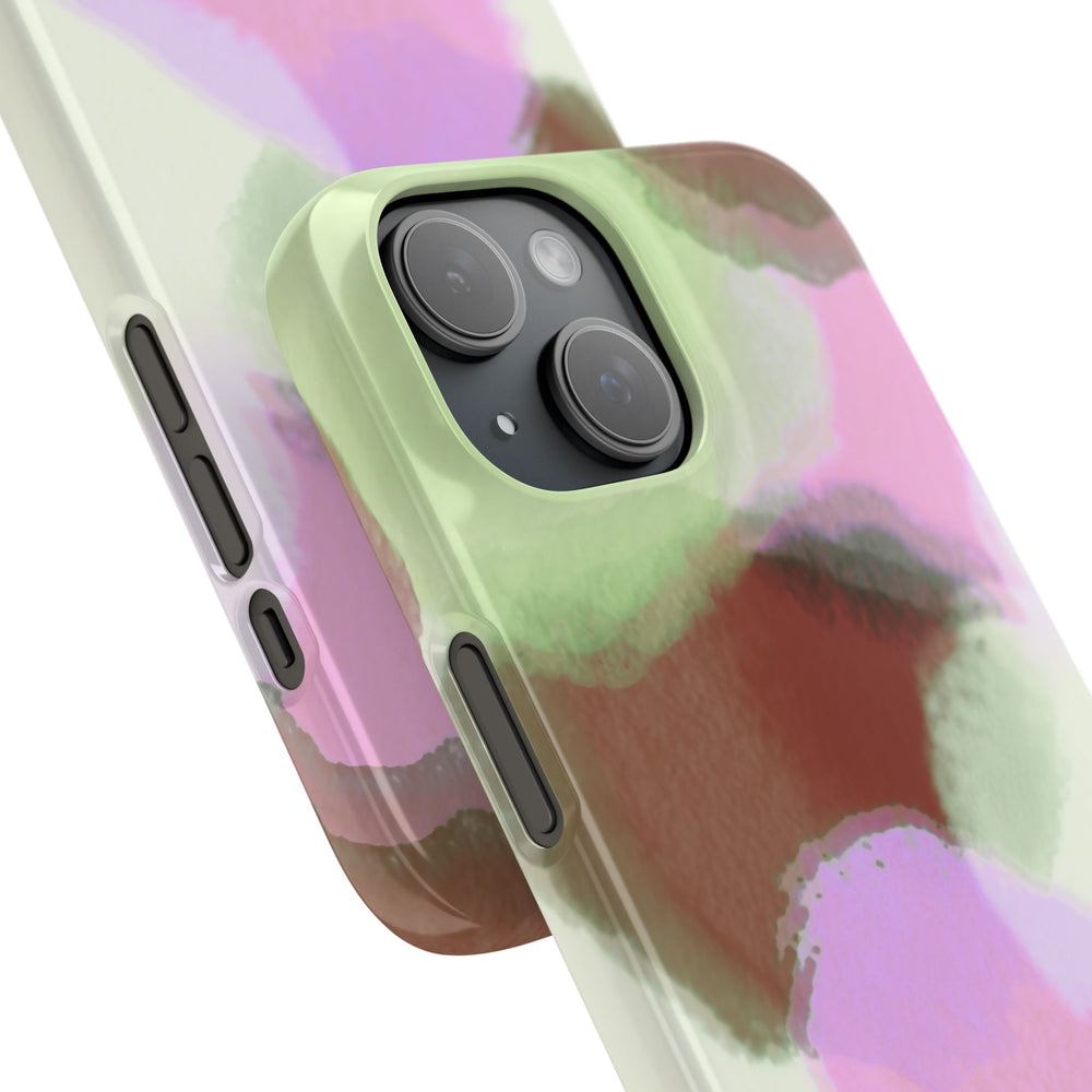 Abstract Pastel Camouflage Snap Phone Case