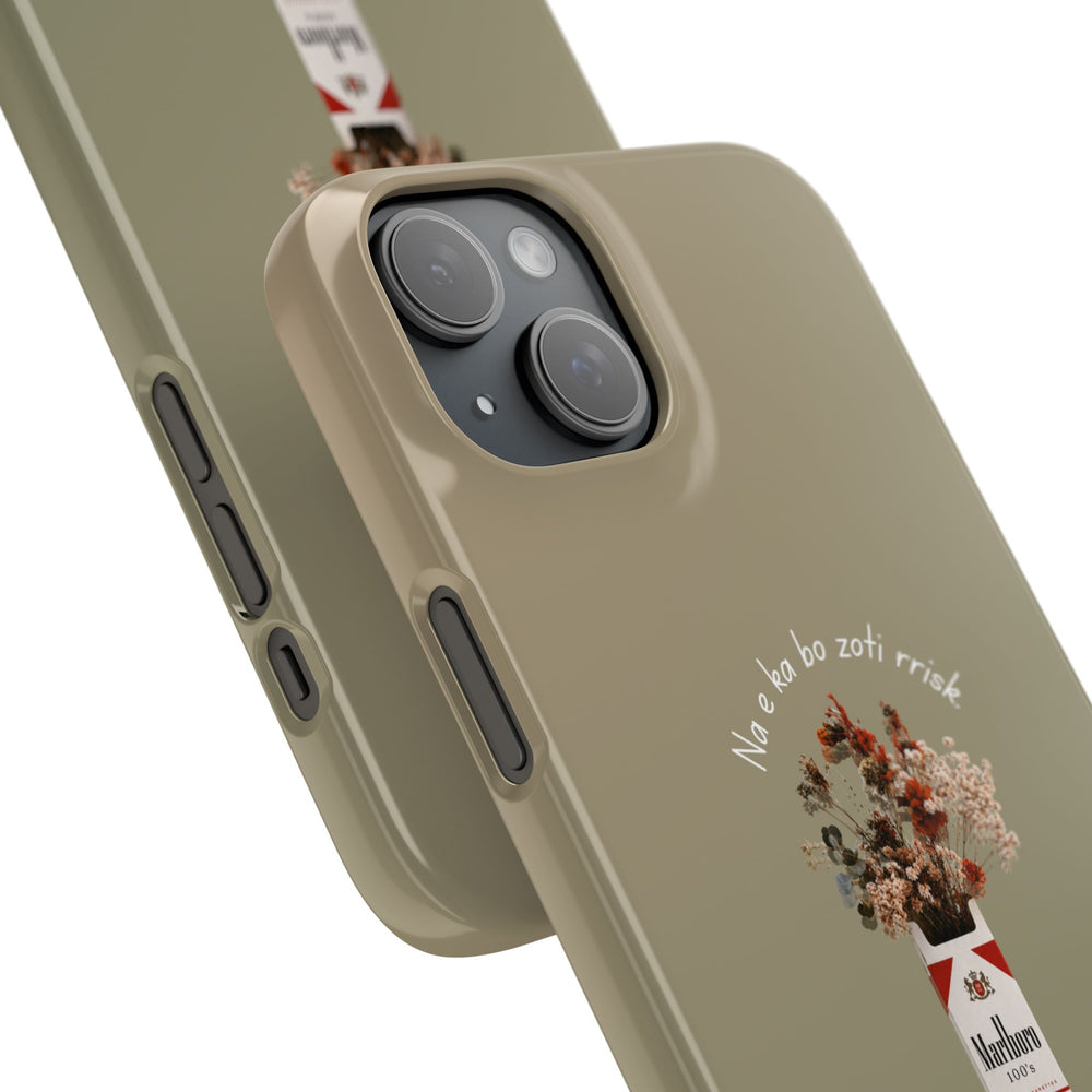 "Na e ka bo zoti rrisk." Snap Phone Case