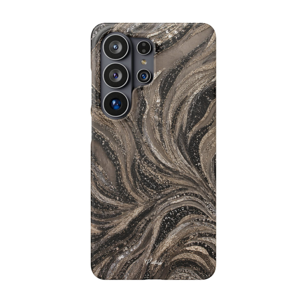 Neutral Swirl Protective Snap Case