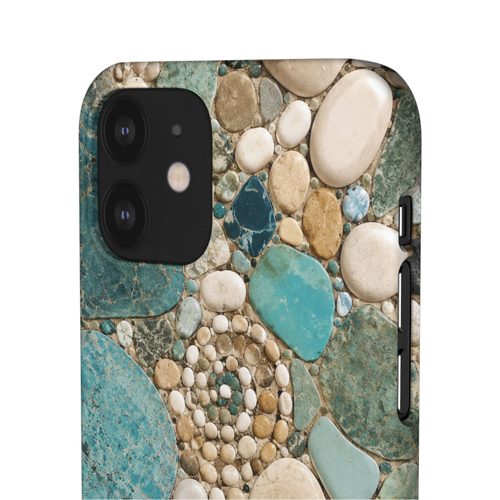 Sea Glass Mosaic Snap Case