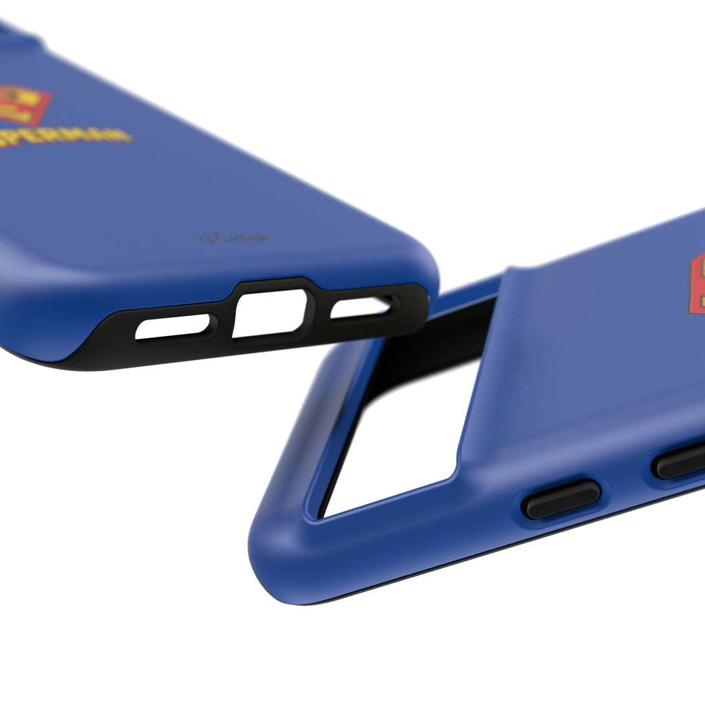 "SPERMAN" Parody Logo Tough Phone Case