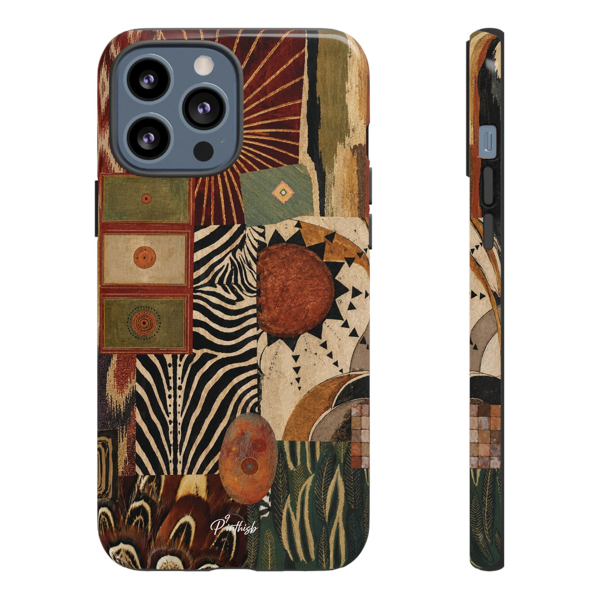 Abstract Boho Collage Tough Case