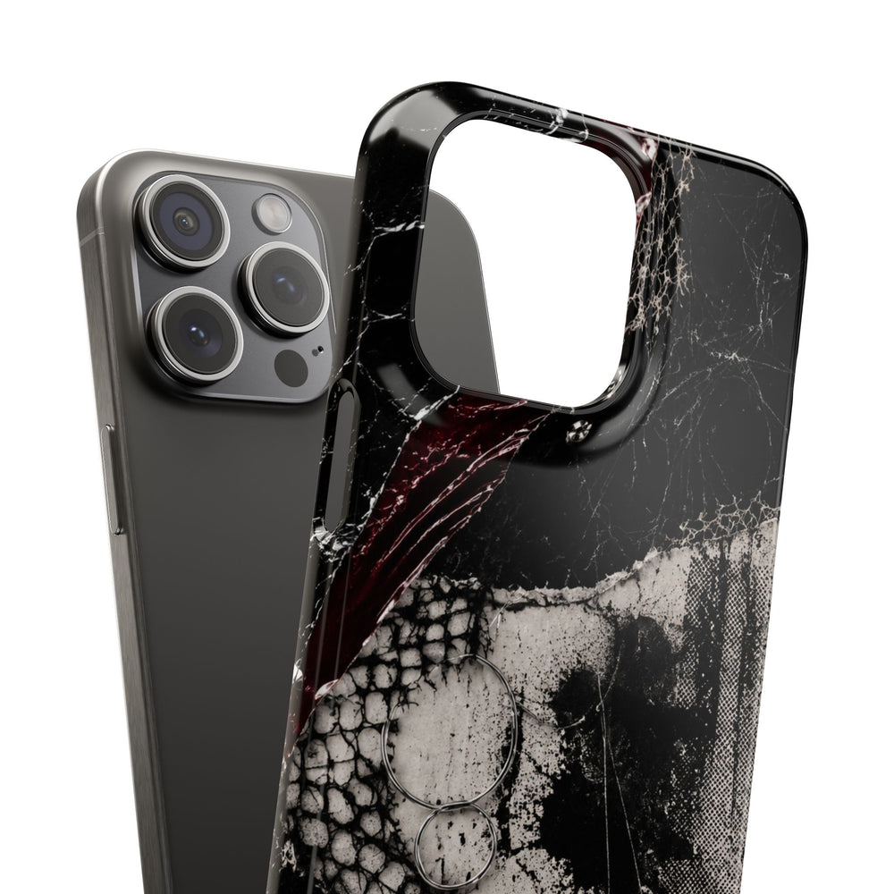 Midnight Static Snap Phone Case
