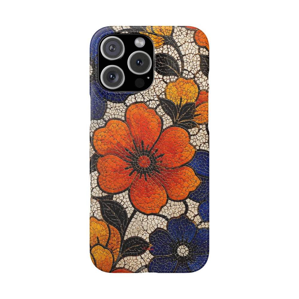 Floral Mosaic Snap Case