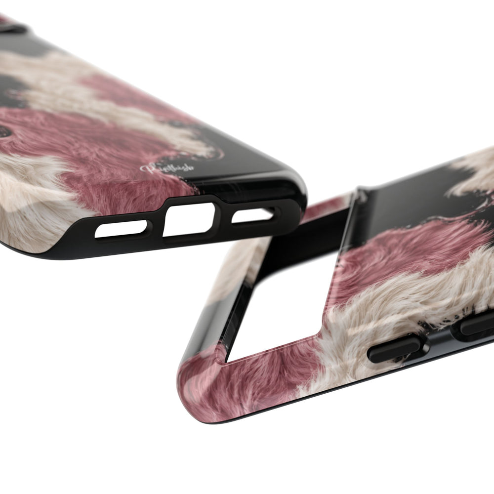 Cow Print Swirl Tough Case