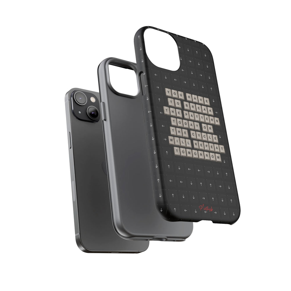 "Break the pattern" Keyboard Tough Case