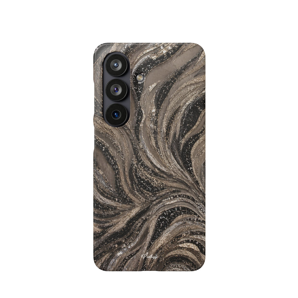 Neutral Swirl Protective Snap Case