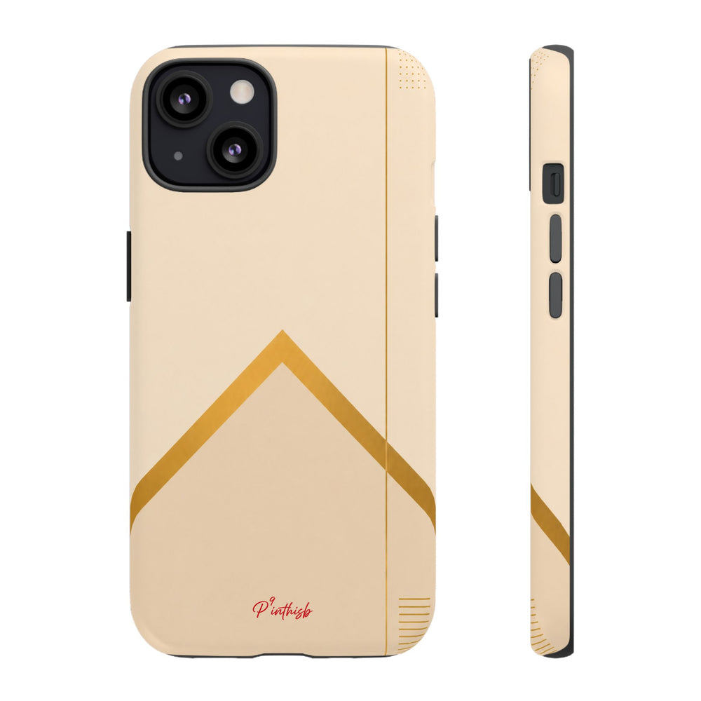 Gold Malboro Inspired Tough Phone Case