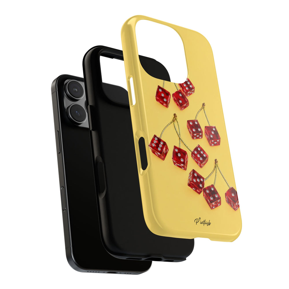 Cherry Dice Tough Phone Case