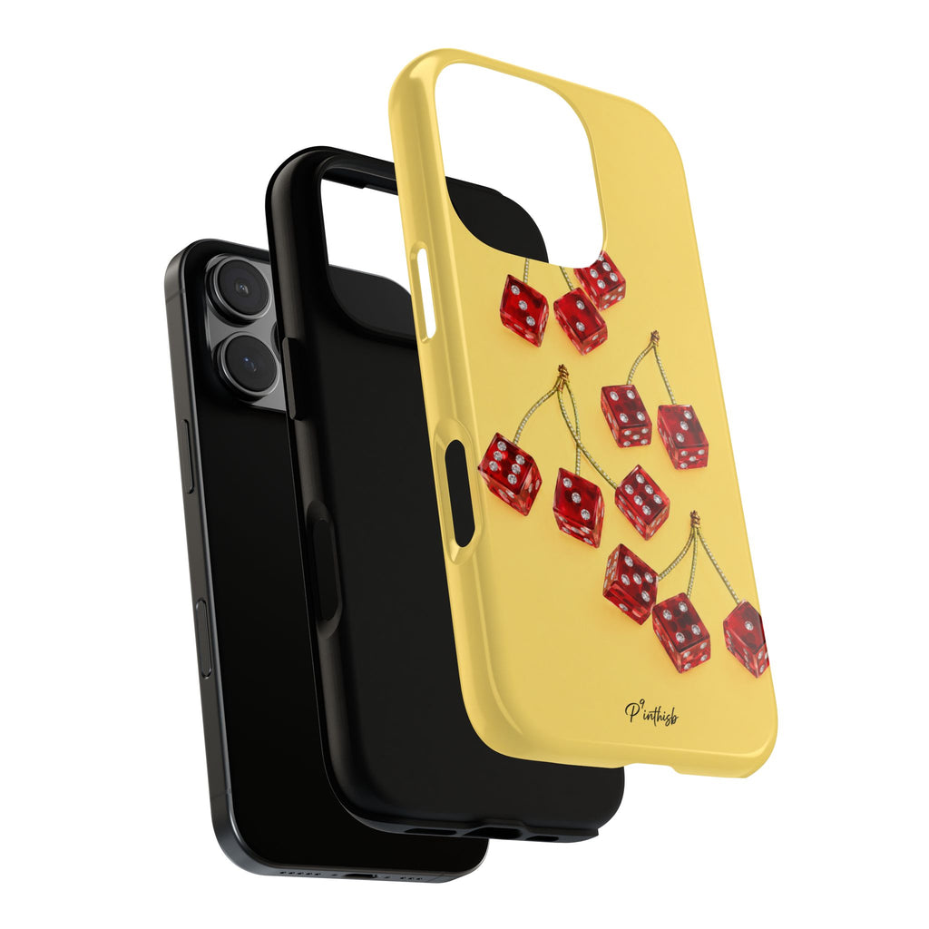 Cherry Dice Tough Phone Case