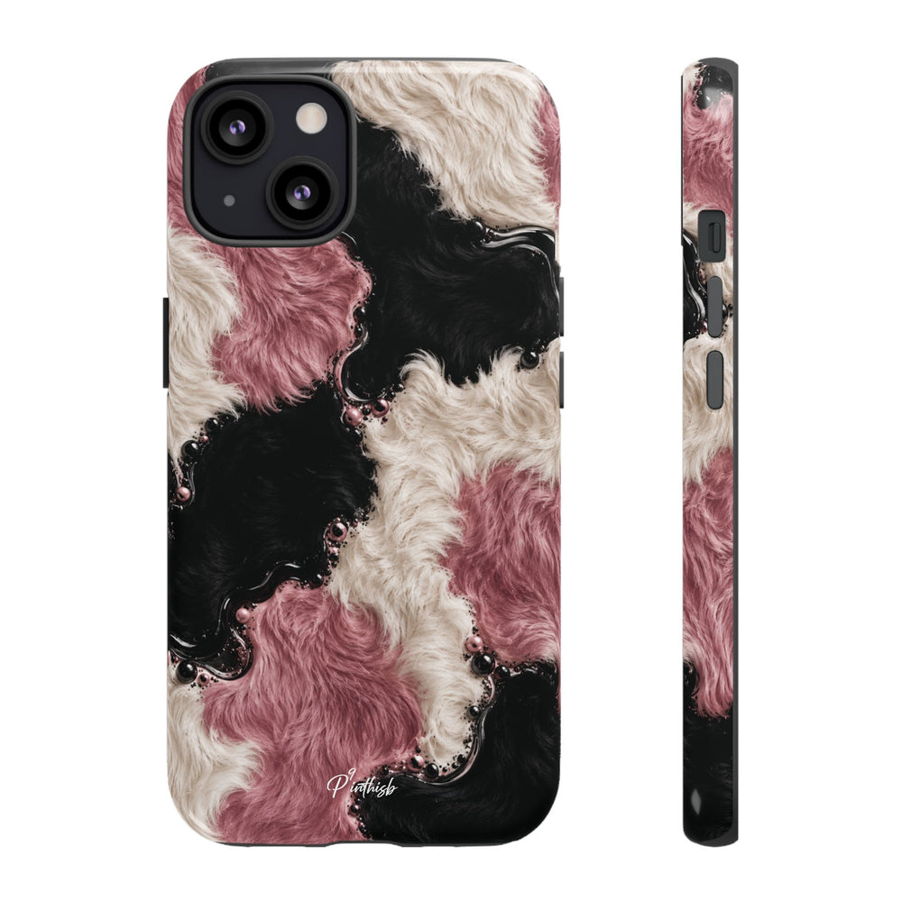 Cow Print Swirl Tough Case