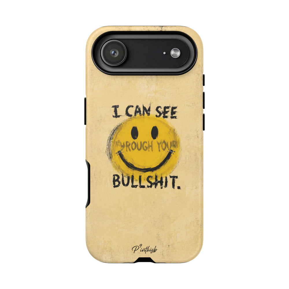Smiley Anti-BS Tough Case