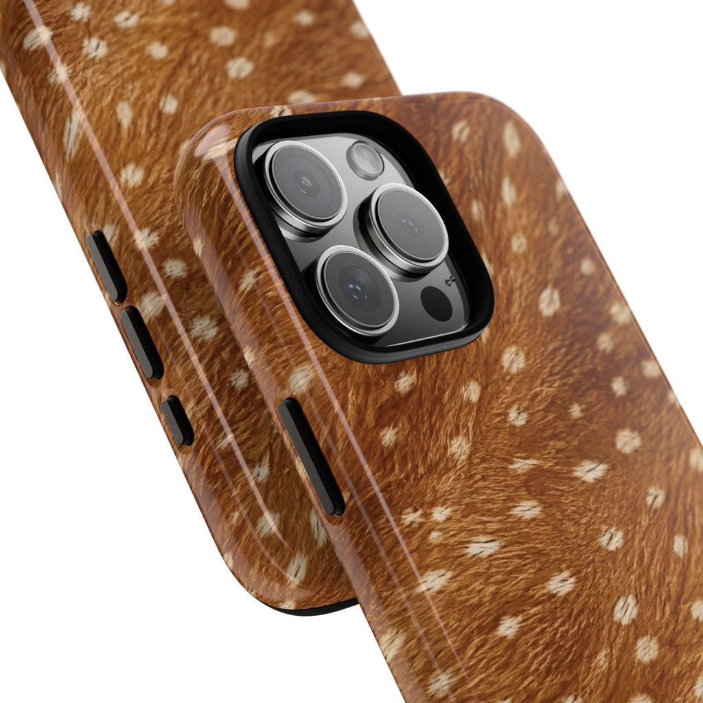 Caramel Deer Pattern Tough Case