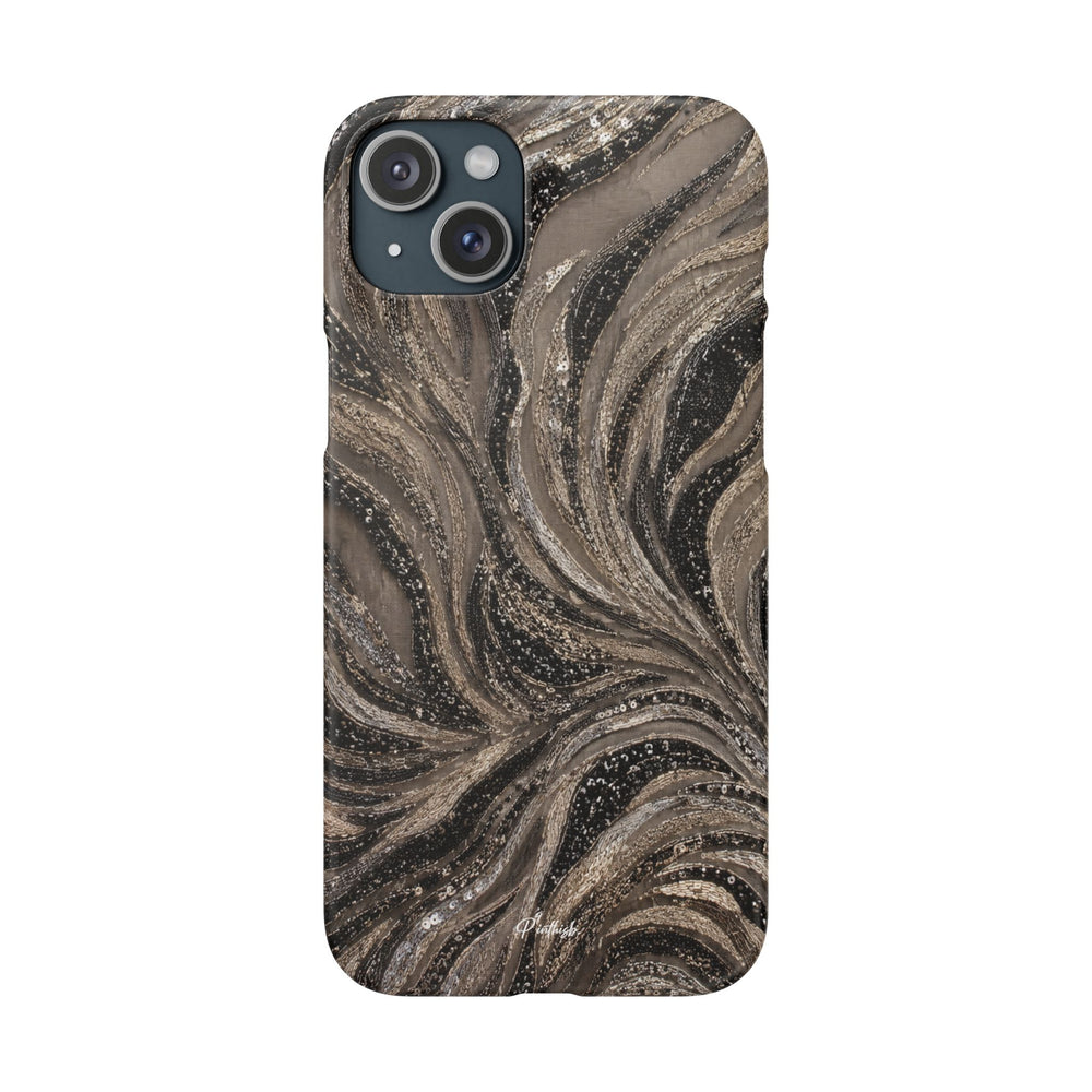 Neutral Swirl Protective Snap Case