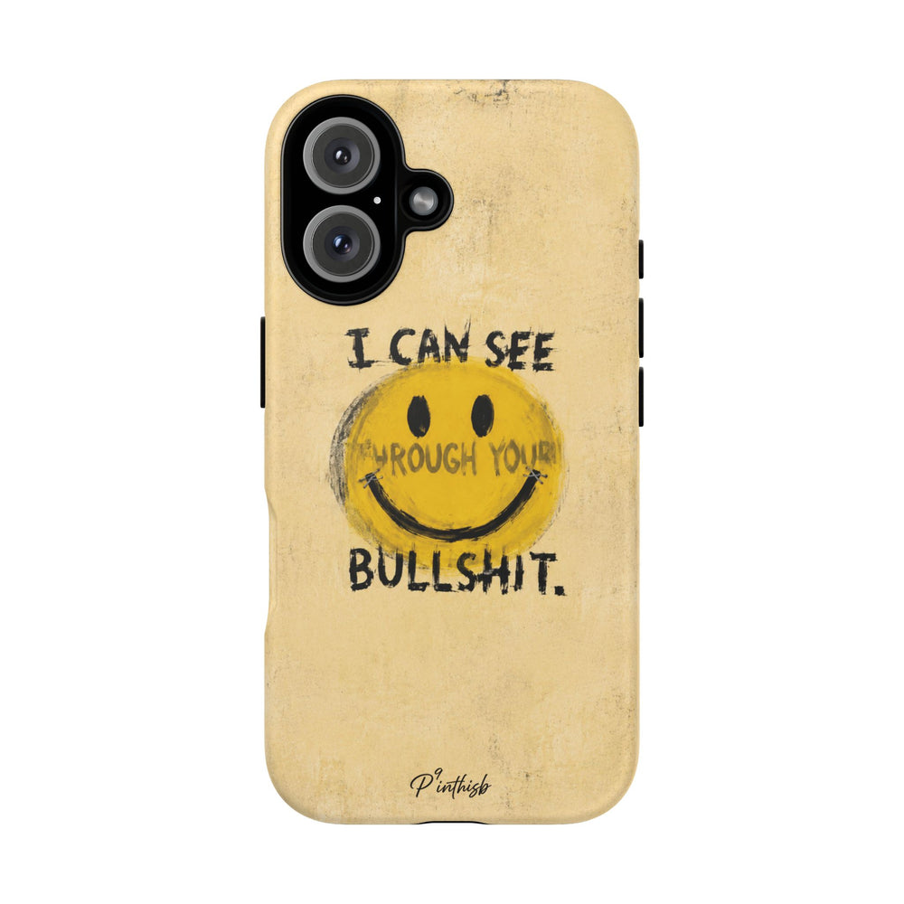 Smiley Anti-BS Tough Case