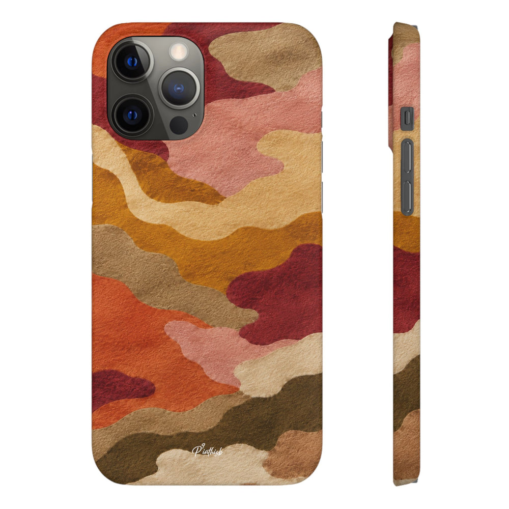 Watercolour Camo Snap Case