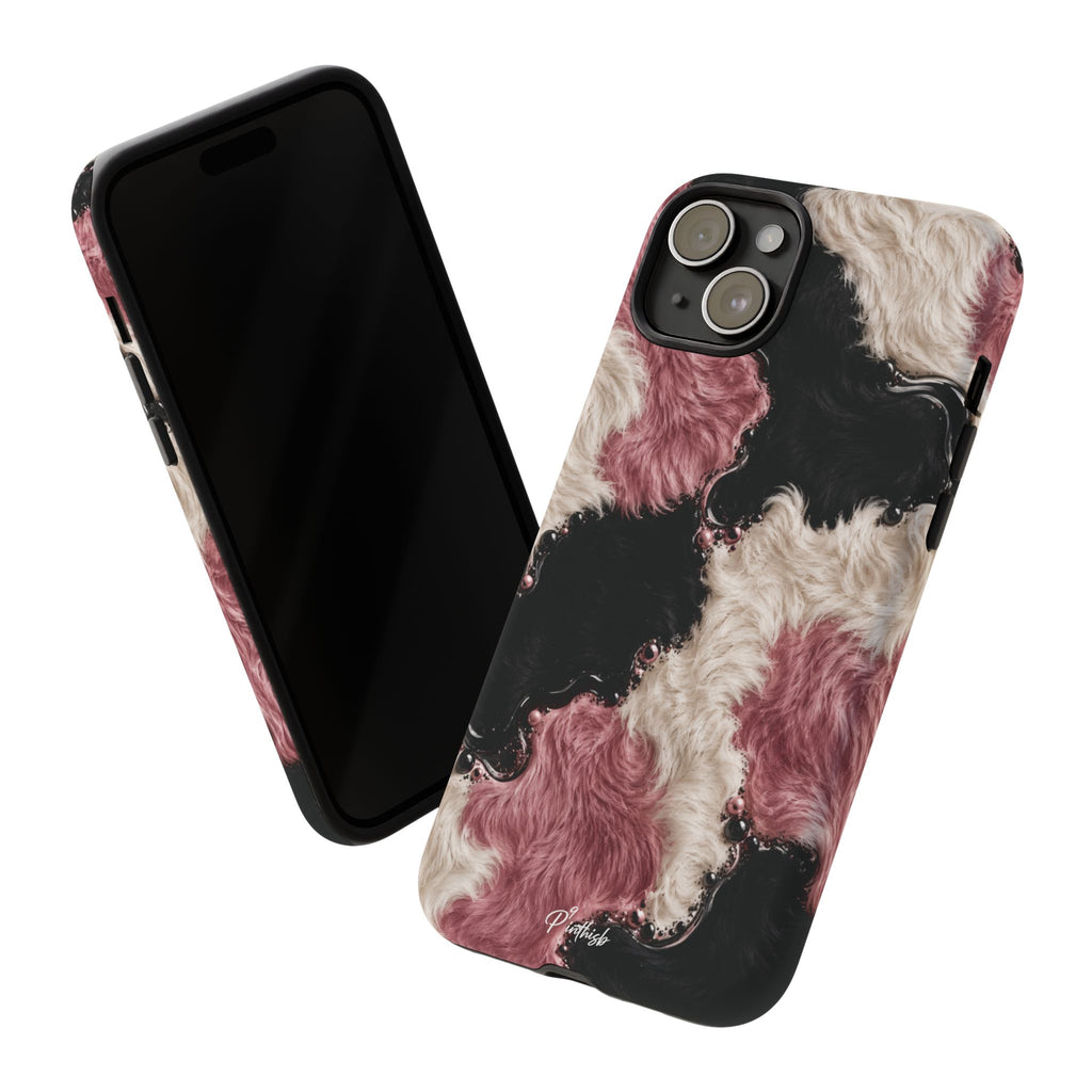 Cow Print Swirl Tough Case