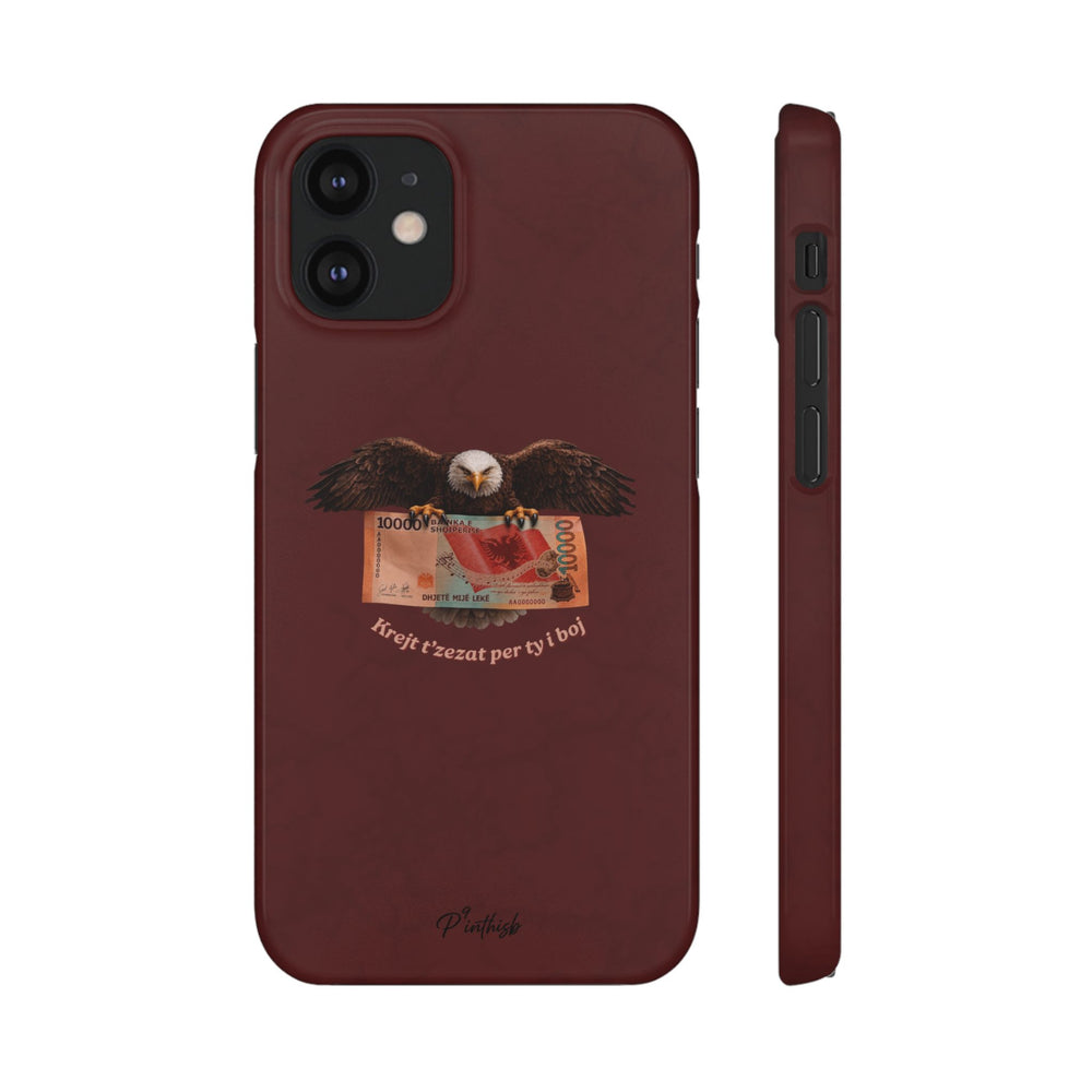 "Krejt t'zezat per ty i boj" Snap Case