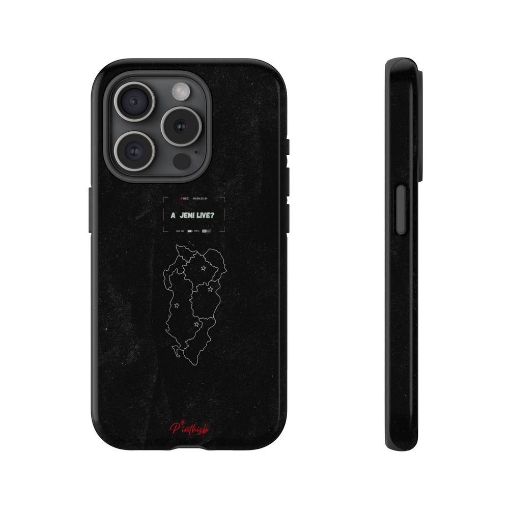 "A jemi live?" Tough Phone Case