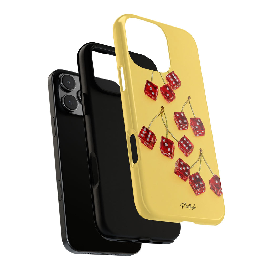 Cherry Dice Tough Phone Case