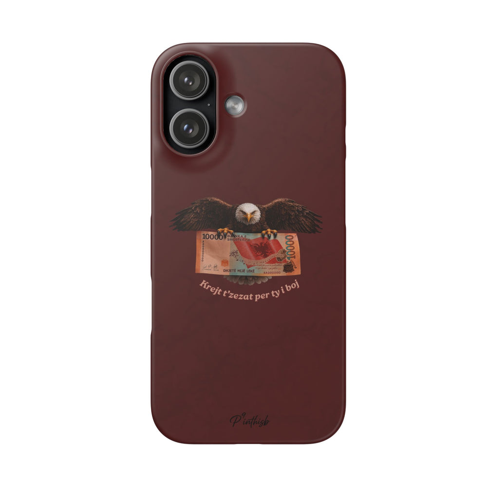 "Krejt t'zezat per ty i boj" Snap Case
