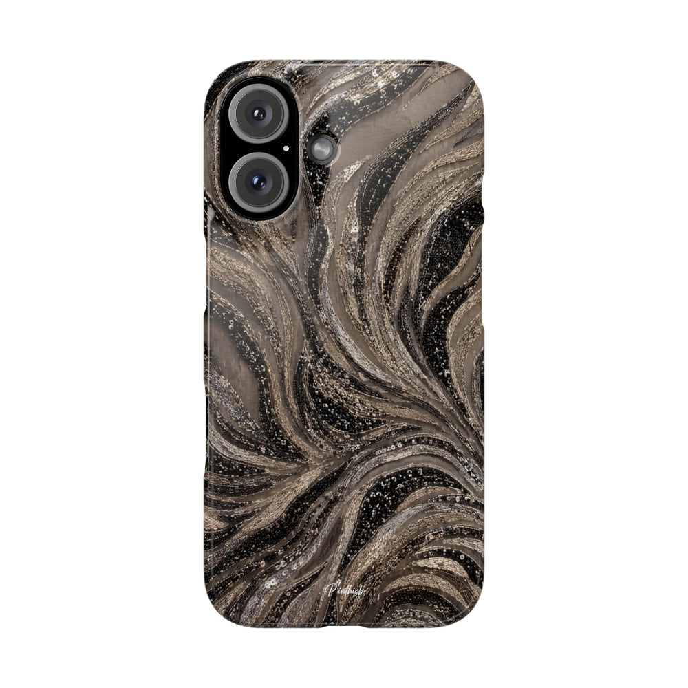 Neutral Swirl Protective Snap Case