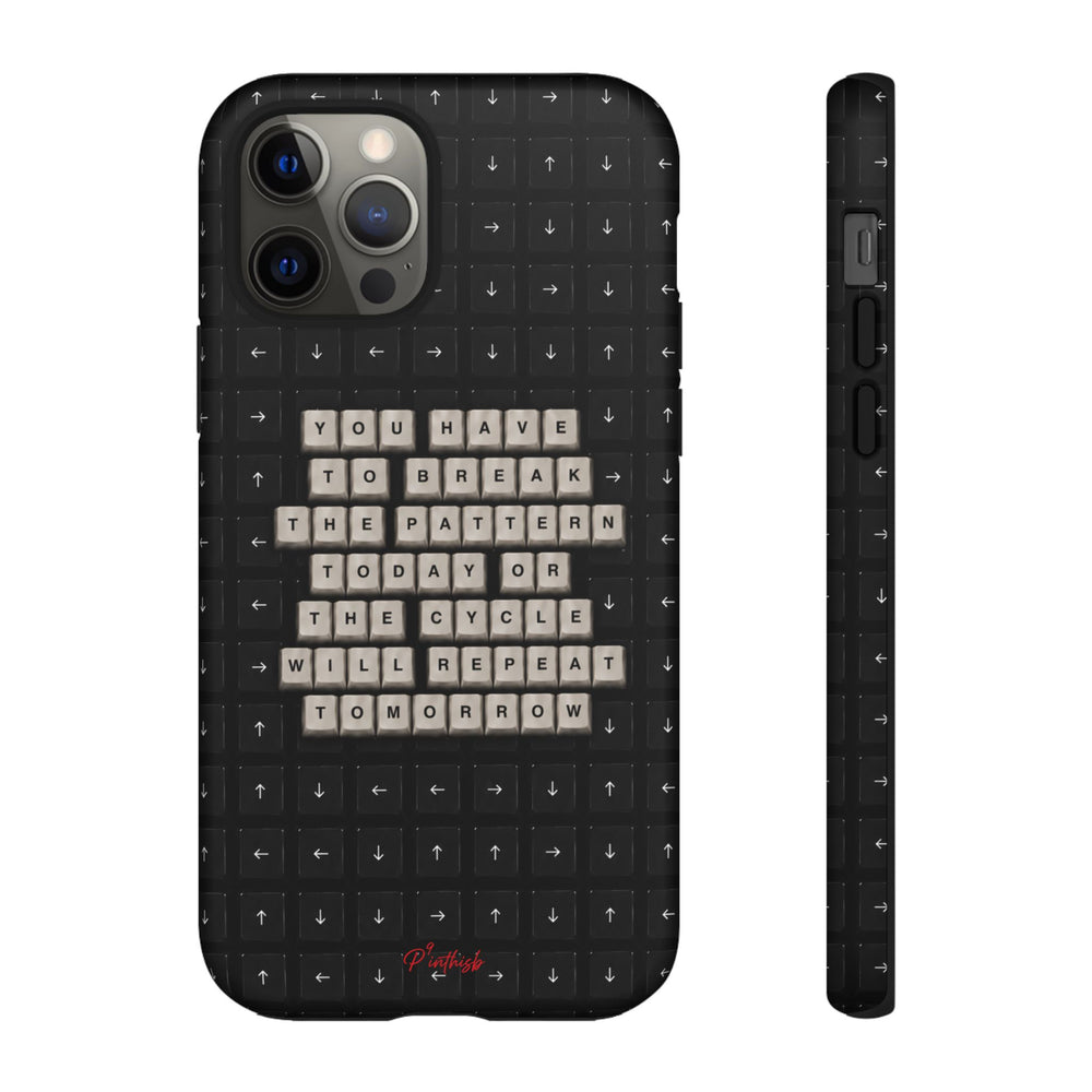 "Break the pattern" Keyboard Tough Case