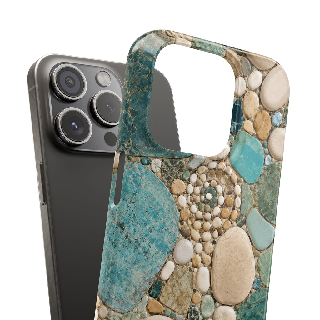 Sea Glass Mosaic Snap Case