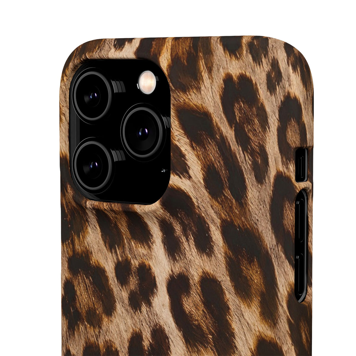 Leopard Print Snap Phone Case
