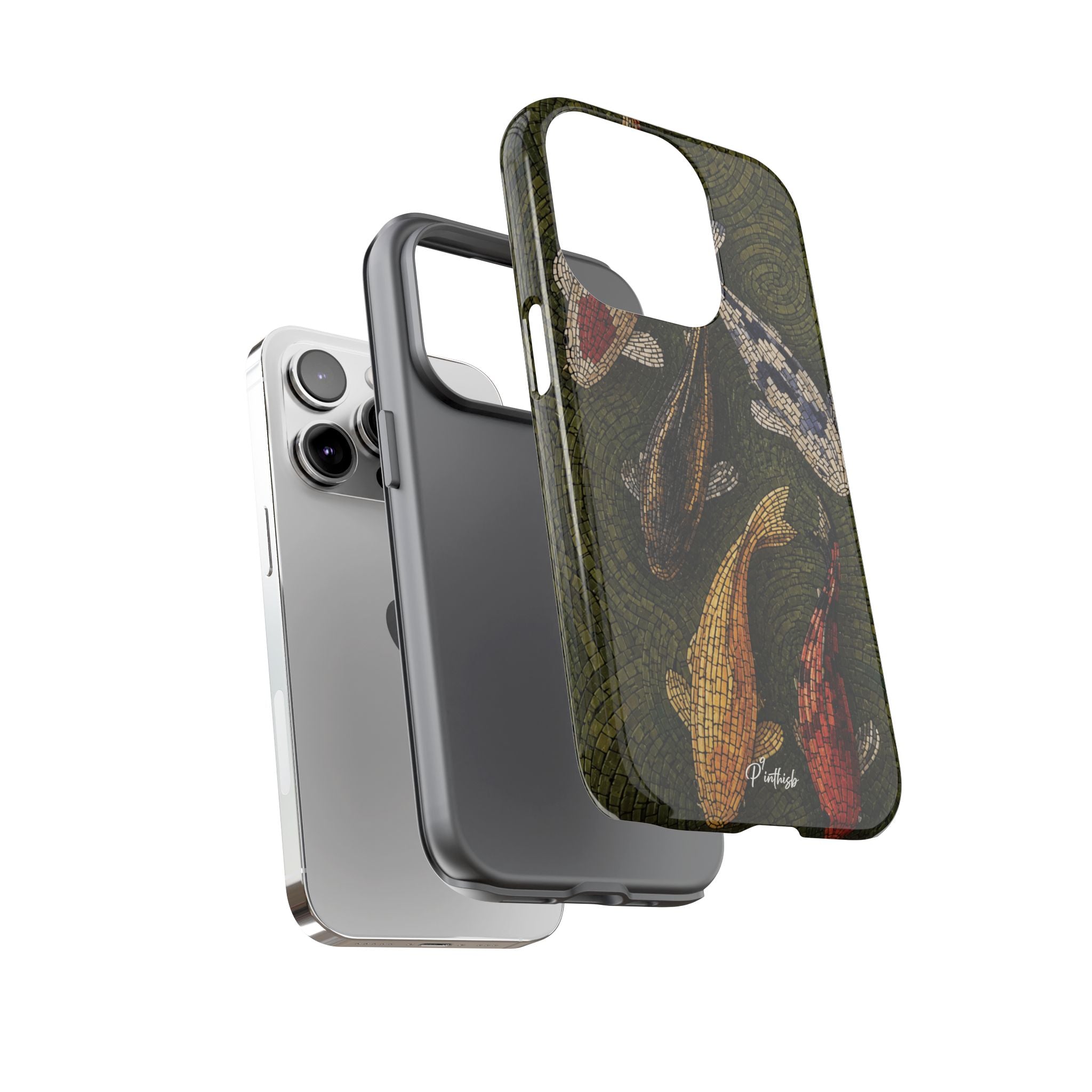 Fish Pond Tough Phone Case