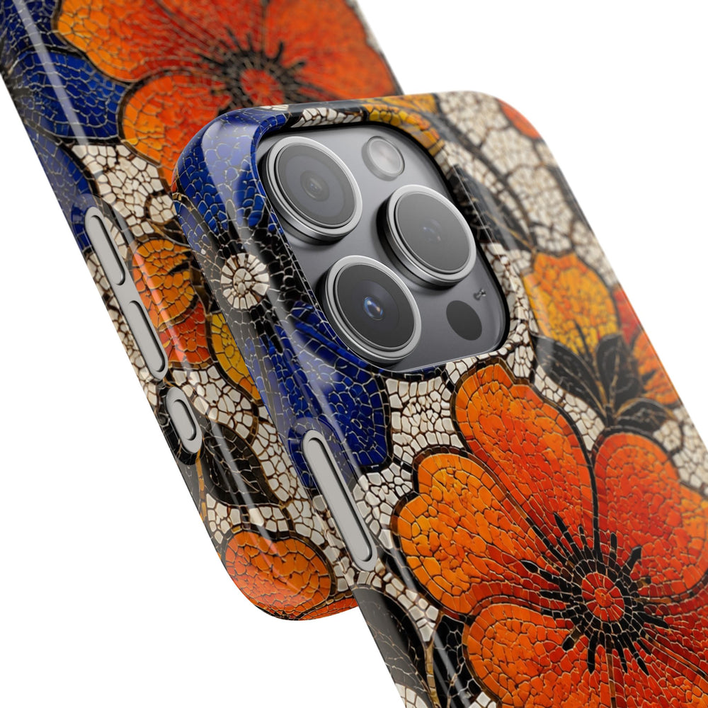 Floral Mosaic Snap Case