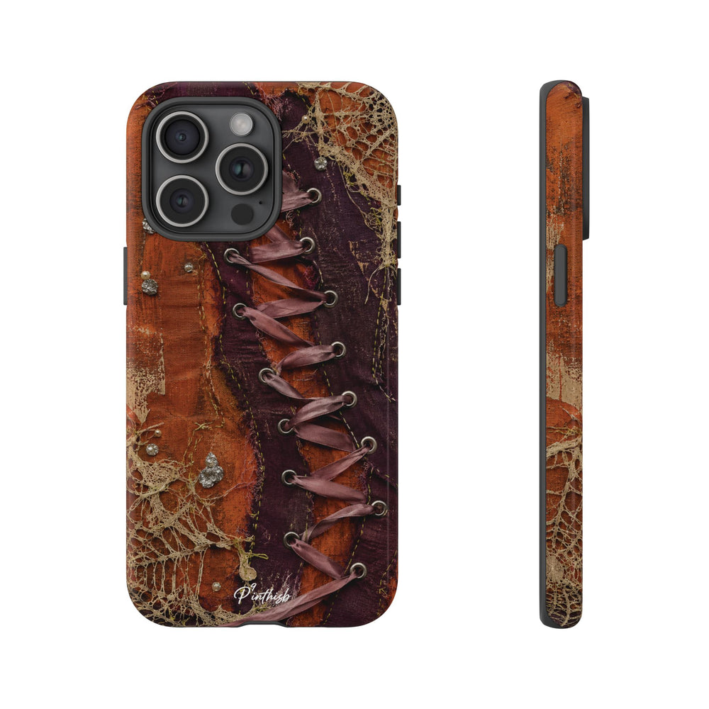 Vintage Leather Lace Tough Case