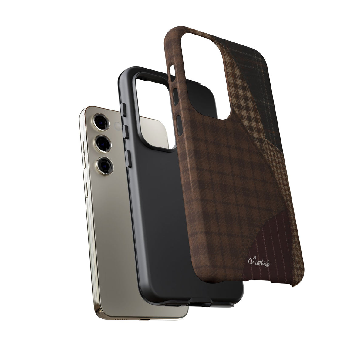 Rustic Brown Retro Tough Case