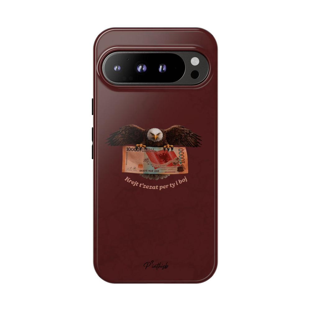 "Krejt t'zezat për ty i boj" Albanian Tough Phone Case